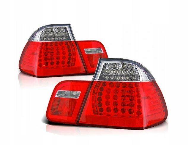 Lampy Diodowe Bmw E Sedan Red White Led Sklep Internetowy