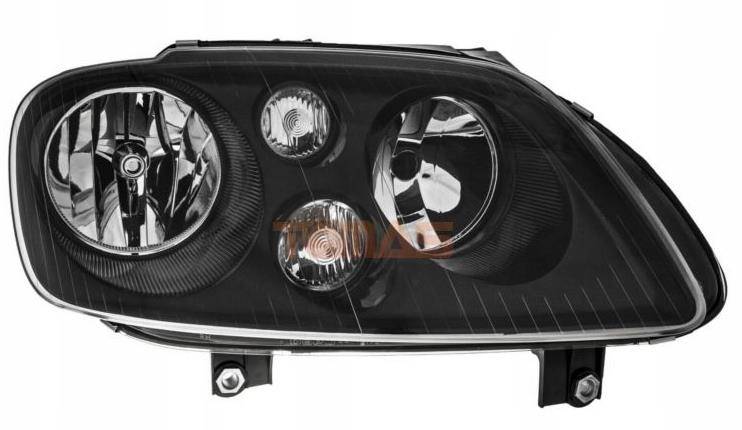 Lampy Przednie Reflektory Vw Touran Caddy Black Depo Sklep