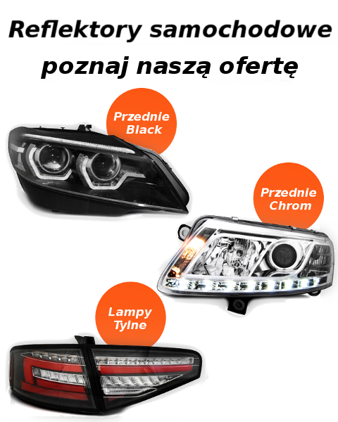 Lampy i reflektory samochodowe LED