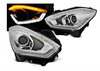 Lampy Suzuki Swift 6 VI 17- tube chrome led dts