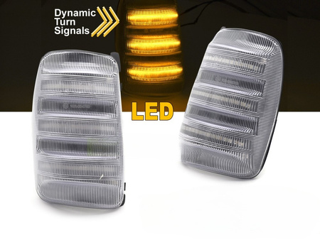 Migacze Dynamiczne Kierunkowskazy LED do Lusterek - Ford Transit 2013