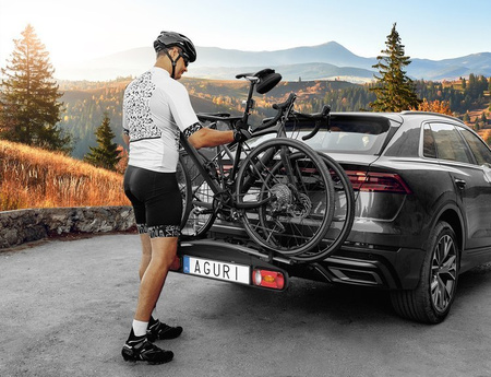 Platforma bagażnik rowerowy na hak Aguri Active Bike 4 rowery 