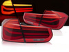 Lampy tylne diodowe do BMW F30 11-18 LED bar seq red
