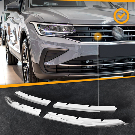 Listwy atrapy przedniej Volkswagen Tiguan FL 2020-2024