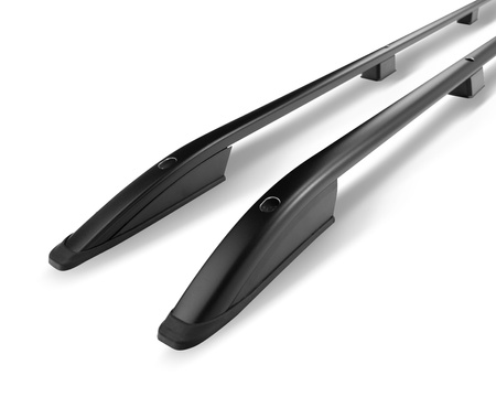 Relingi dachowe Volkswagen Transporter VI T6 L2 | LWB 2015-2019 Czarny LONG