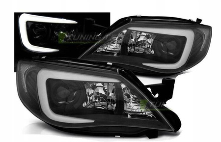 Lampy Subaru Impreza III gh 07-12 tube black led