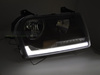 Lampy przednie Black LED do Chrysler 300 05-08