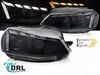 Lampy przednie VW Golf 7 17-19 LED drl seq black
