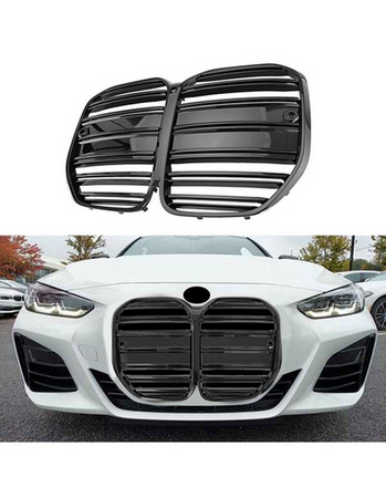 GRILL PRZEDNI BMW 4 G22 G23 RADIOTOR GLOSSY BLACK