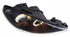 Reflektory przednie Peugeot 206 BLACK RINGI