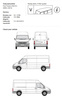 Platforma bagażnik dachowy Ford Transit  L3H2 OD 2000-2013