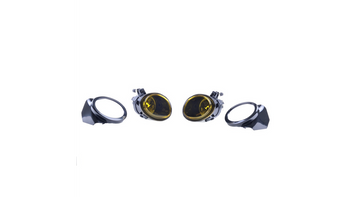 Zestaw lamp przeciwmgielnych Yellow BMW 3 (E46) Coupe Cabrio Sedan Touring 5 (E39) Sedan Touring 1998-2006