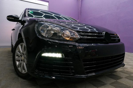 ZDERZAK PRZEDNIE VW GOLF 6 LOOK R20 DRL 08-12