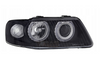 Reflektory lampy przednie A3 8L CZARNE RINGI