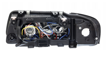 Reflektory lampy przednie A3 8L CZARNE RINGI