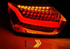 Lampy diodowe nowe FORD FOCUS 3 15-18 HB SMOKE DTS LED
