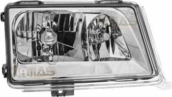 Reflektory lampy przednie Mercedes W124 CHROM