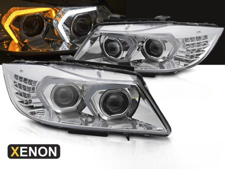 Lampy Przednie BMW E90/E91 LCI 09-11 chrome