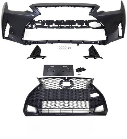 Zderzak przedni sport F PDC do Lexus IS IV 20-