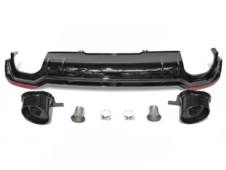 ZDERZAK TYLNY DO AUDI A4 B9 15-19 SPORT STYLE PDC