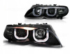 Reflektory przednie BMW E46 RINGI 3D Sedan/Touring