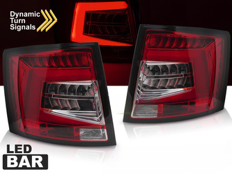 Lampy Tylne SKODA OCTAVIA III 2012–2020 KOMBI red white
