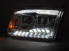 Lampy reflektory Chrome LED do Dodge Ram 09-18