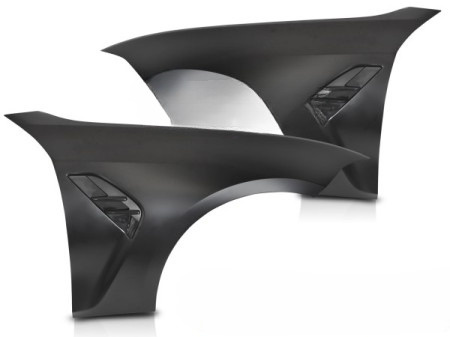 Błotniki w stylu sportowym z bocznym wlotem powietrza – czarne, BMW G20/G21 (2019–2022)