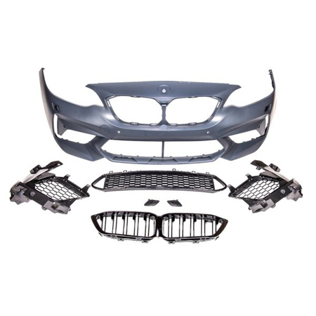 ZDERZAK BMW 2 F22 F23 COUPE CABRIO 14-21 LOOK M2