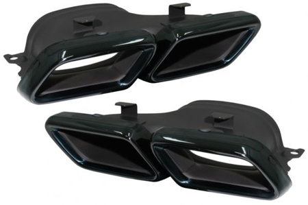 KOŃCÓWKI WYDECHU MERCEDES GLC X253 BLACK