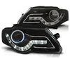 Reflektory przednie VW Passat B6 3C BLACK DAYLIGHT