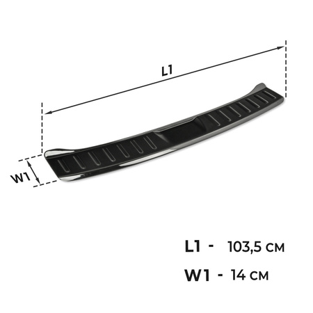 Listwa tylnego zderzaka Opel Mokka U SUV B 2021-