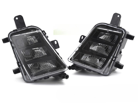 Halogeny lampy przeciwmgielne LED VW Golf VII 2013-2017 SPORT STYLE E4
