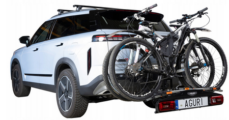 Platforma bagażnik rowerowy Aguri Active Bike PRO 2 ROWERY E-BIKE x 30kg 2025