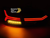 Lampy diodowe red LED BAR do VW Jetta VI 11-14