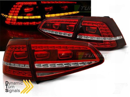 Lampy tylne diodowe VW GOLF 7 VII 13-17 R-W LED GT