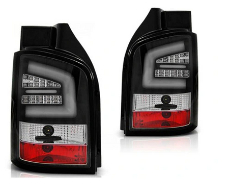 LAMPY TYLNE DIODOWE VW T5 03-09 BLACK LED BAR