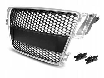 Grill przedni atrapa Audi A5 Silver RS-Style 07-11