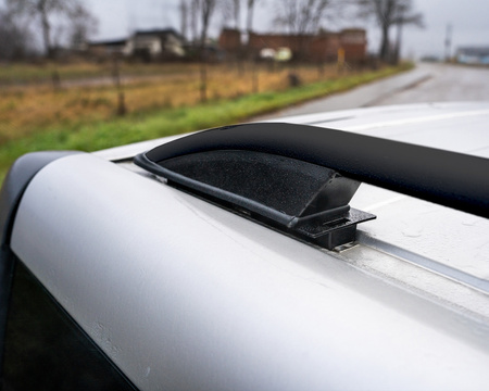 Relingi dachowe Nissan Primastar I X83 L1 | SWB 2002-2015 Czarny SHORT