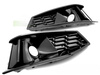 ATRAPA PRZEDNIA DO AUDI A4 B9 20-24 SPORT GLOSSY BLACK DO WERSJI Z HALOGENAMI