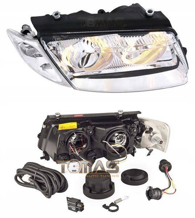 Reflektory Lampy przednie Vw Volkswagen Passat B5