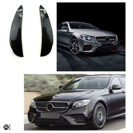 AERO FLAPS MERCEDES W213 C-CLASS LOOK CARBON