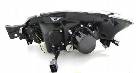 Lampy Subaru Impreza III gh 07-12 tube black led