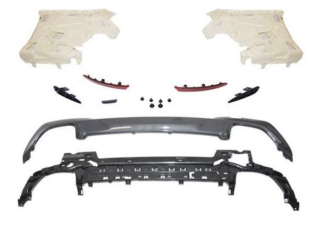 ZDERZAK TYLNI BMW G21 19- SPORT PDC PARKING ASSIST -[ ]--[ ]-