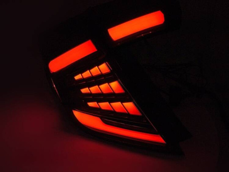 Lampy diodowe do Honda Civic X 16-21 Hatchback smoke