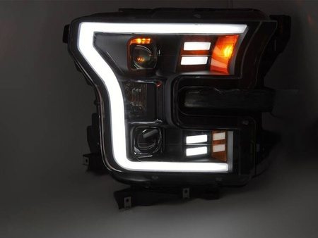 Lampy przednie do Ford F150 MK13 14-17 black