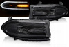 Lampy reflektory black LED do Dodge Charger 14-23
