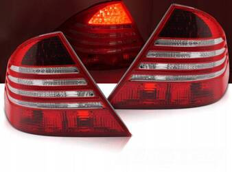 Lampy diodowe RED-WHITE LED do Mercedes W220 98-05