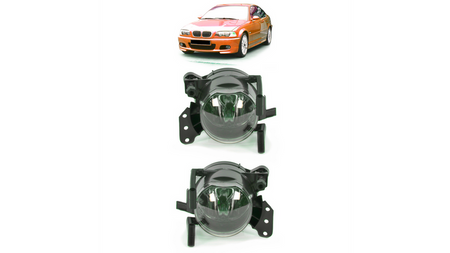 Zestaw lamp przeciwmgielnych BMW 3 (E46) Coupe Cabrio 5 (E61) Touring 5 (E60) Sedan 3 (E91) Touring 3 (E90) Sedan 6 (E64) Cabrio X3 (E83) 6 (E63) Coupe 1998-2006