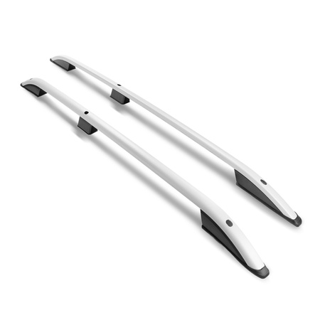 Relingi dachowe Fiat Doblo I 223 L1 2001-2010 Srebrny SHORT